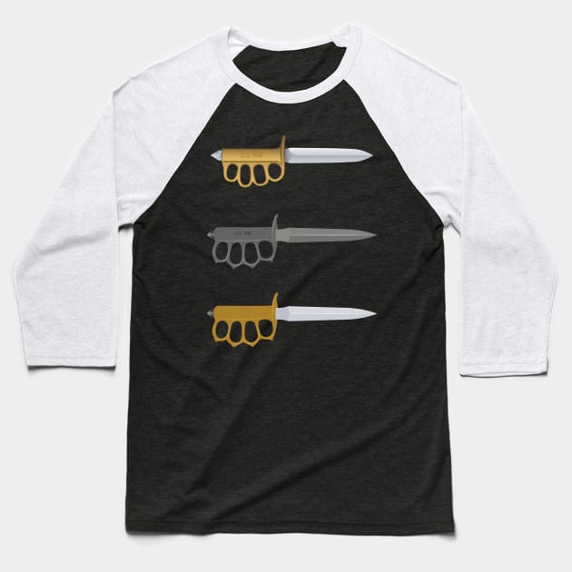 Trench knife Baseball T-Shirt by PCB1981